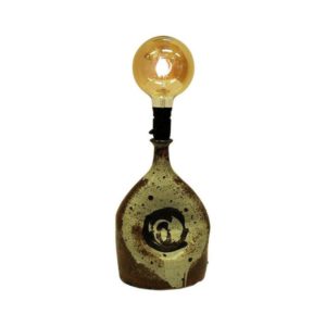 Special Shaped Scandinavian ceramic table lamp 1960/70`s