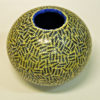 Round vintage ceramic vase `Forest` by Tor Alex Erichsen 1991- Norway Round vintage ceramic vase `Forest` by Tor Alex Erichsen 1991- Norway