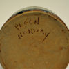 Rustic and vintage glazed ceramic vase, Erik Pløen- Norway 1960/70`s