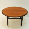 Round Vintage Teak coffee table by Aase Dreieri 1958 - Norway Round Vintage Teak coffee table by Aase Dreieri 1958 - Norway