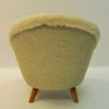 Midcentury Florida Easy chair in sheepskin, Vatne Lenestolfabrikk - Norway 1950s