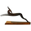 Elegant jumping vintage Copper Deer 1960/70s-Chile