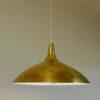 Midcentury Brass ceiling pendant by Paavo Tynell for Idman, Finland 1950s