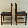 Midcentury Rosewood Diningchairs with Leatherette seats `Bruksbo`, Norway 1960s Midcentury Rosewood Diningchairs with Leatherette seats `Bruksbo`, Norway 1960s