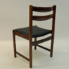 Midcentury Rosewood Diningchairs with Leatherette seats `Bruksbo`, Norway 1960s Midcentury Rosewood Diningchairs with Leatherette seats `Bruksbo`, Norway 1960s