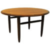 Round Vintage Teak coffee table by Aase Dreieri 1958 - Norway Round Vintage Teak coffee table by Aase Dreieri 1958 - Norway