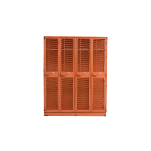 Vintage Industrial Metal Locker Cabinet
