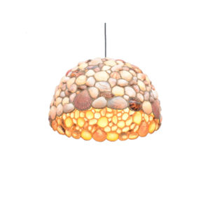 Amazing Dome Seashell Chandelier