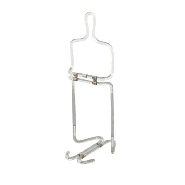 Anthropomorphic Plexiglass Valet Stand