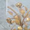 'Bouquet of Roses' Gilded Side Table