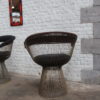 Platner Rare Oval Dining Table and Chairs for Knoll-1967