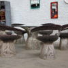 Platner Rare Oval Dining Table and Chairs for Knoll-1967