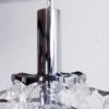Kalmar metal and lucite chandelier 60/70 years Kalmar metal and lucite chandelier 60/70 years