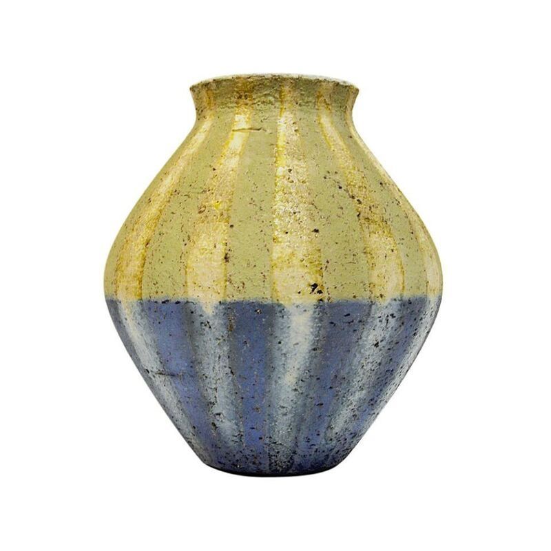 Ceramic vintage vase Pikea by Mari Simmulson, Upsala-Ekeby, Sweden 1960`s