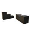 Set of 2 Gli Scacchi Side Tables by Mario Bellini, C&B Italia 1971