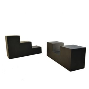 Set of 2 Gli Scacchi Side Tables by Mario Bellini, C&B Italia 1971