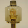 Glass and Brass Table Lamp B102 by Hans-Agne Jakobsson, 1960s - Sweden