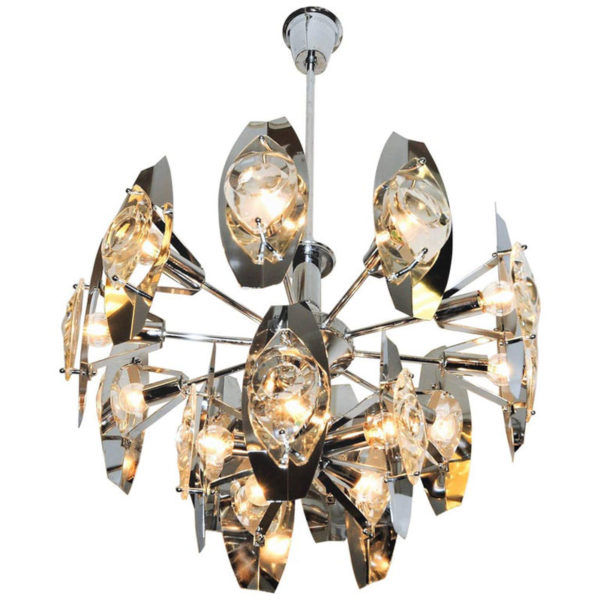 Scandinavian Vintage Peacock Ceiling Chandelier 1970`s Scandinavian Vintage Peacock Ceiling Chandelier 1970`s