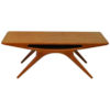 Midcentury Teak coffee table `Smiley` by Johannes Andersen, Denmark 1957