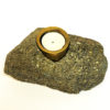 Vintage Saulo Candleholder Stone by Sulitjelma 1970s, Norway