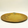 Vintage Brass plate with square holes 1970s, Scandinavia