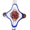 Czech Art Glass Flower Vase by Josef Hospodka