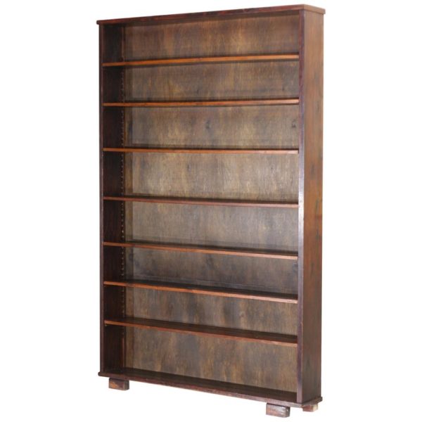 Vintage Large Oak Bookcase Vintage Large Oak Bookcase