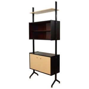 Midcentury Italian Shelf or Room Divider by BR Italia, circa 1960
