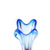 Midcentury Art Glass Vase By Josef Hospodka For Chribska Glass Union, Czechoslovakia 1960s