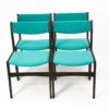 Set of 4 Danish Chairs Designer Erik Buch