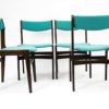 Set of 4 Danish Chairs Designer Erik Buch