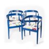 Four armchairs Horseshoes, Denmark, 1970s. Four armchairs Horseshoes, Denmark, 1970s.