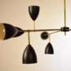 Large Stilnovo Style Chandelier (re-edition)