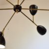 Large Stilnovo Style Chandelier (re-edition)