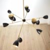 Large Stilnovo Style Chandelier (re-edition)