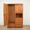 Italian Oak Art Nouveau Cabinet, circa 1910