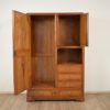Italian Oak Art Nouveau Cabinet, circa 1910