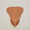 French Art Nouveau Triangular Side Table by Louis Majorelle in Walnut and Oak French Art Nouveau Triangular Side Table by Louis Majorelle in Walnut and Oak