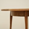 French Art Nouveau Triangular Side Table by Louis Majorelle in Walnut and Oak French Art Nouveau Triangular Side Table by Louis Majorelle in Walnut and Oak