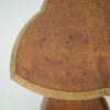 French Art Nouveau Triangular Side Table by Louis Majorelle in Walnut and Oak French Art Nouveau Triangular Side Table by Louis Majorelle in Walnut and Oak