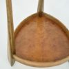 French Art Nouveau Triangular Side Table by Louis Majorelle in Walnut and Oak French Art Nouveau Triangular Side Table by Louis Majorelle in Walnut and Oak
