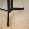 Midcentury Italian Metal and Elm Dining Table, 1950s