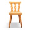 Set of Four Midcentury Swedish Pine Dining Chairs