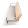Vintage Nude Leather Cinema Seating Group by Gunilla Allard for Lammhults, 1990s
