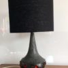 1960's Belgian Art Pottery Perignem Table Lamp Rogier Vandeweghe Design