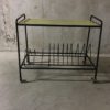 Vinyl storage trolley by Mathieu Matégot