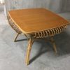 Rattan Coffee Table from the 60s