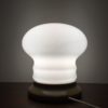 White Glass Table Lamp by Ivan Jakes, 1960s
