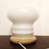 White Glass Table Lamp by Ivan Jakes, 1960s