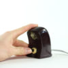 Miniature Table Lamp In Bakelite, Czechoslovakia 1930s